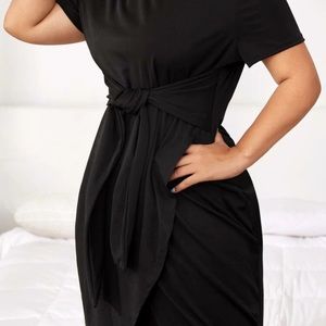 CASUAL BLACK DRESS 2X